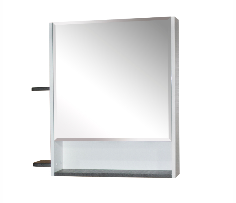 Мебель для ванных комнат, Набор мебели для ванной Mixline Сура-80 графит (зеркало, пенал, тумба, раковина)