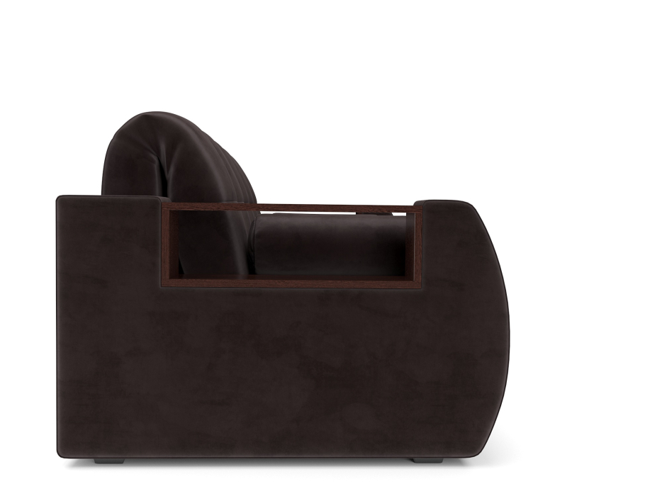 Диваны с ящиком для белья, Диван аккордеон Барон №3 ППУ 155х200 Бархат