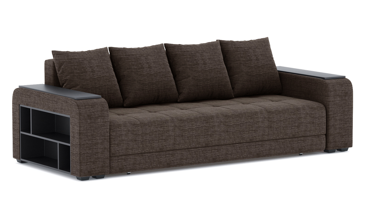 Диваны еврокнижки, Диван-кровать Дубай Лайт еврокнижка, рогожка