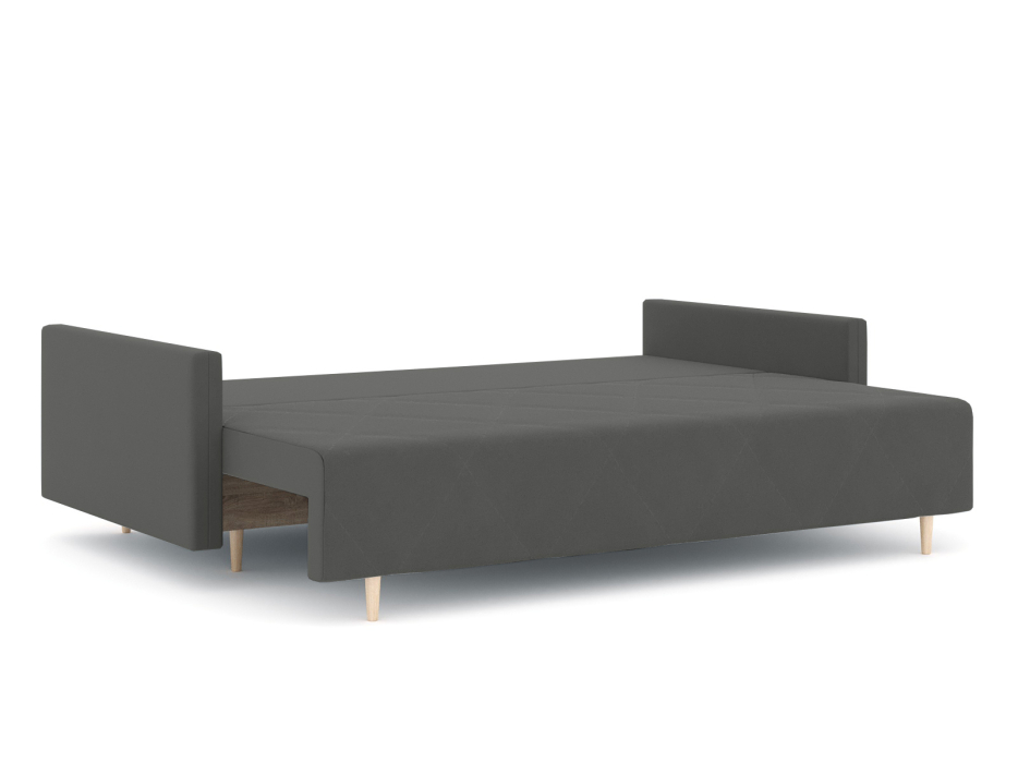 Диваны еврокнижки, Диван-кровать Милли с подлокотниками, велюр