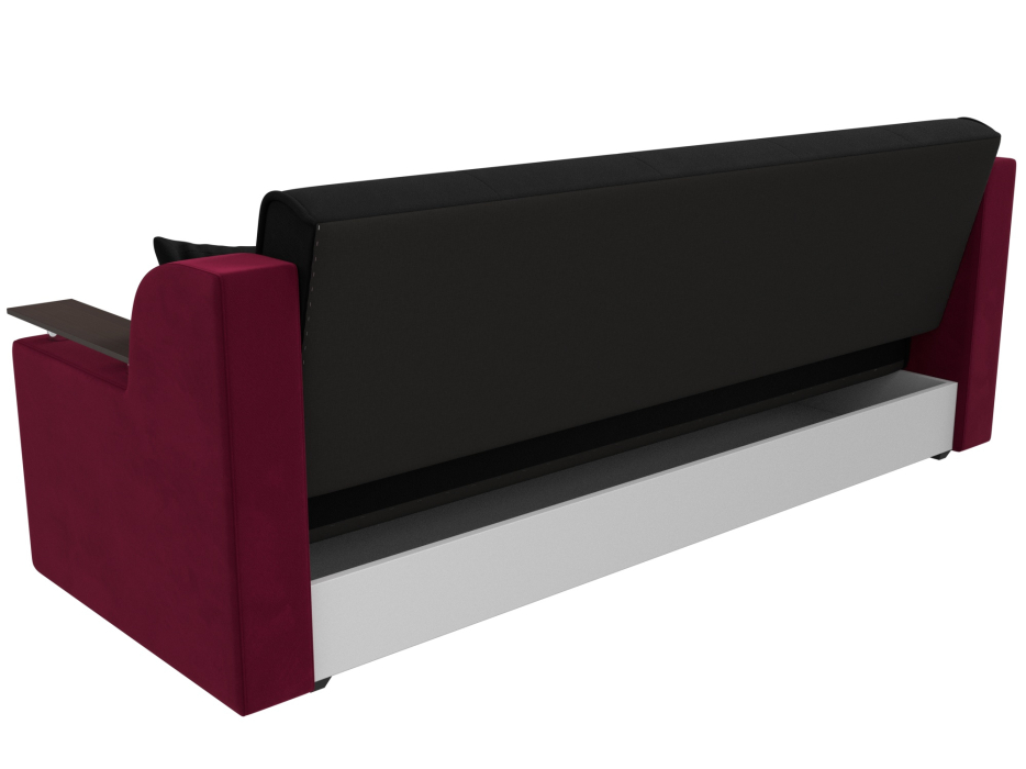 Диваны книжки, Прямой диван книжка Сенатор, микровельвет