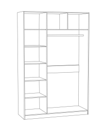 Ливерпуль 08.45 Н Шкаф комбинированный