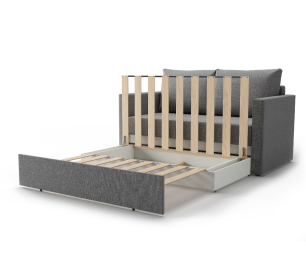 Диван-кровать Альфа, рогожка