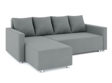 Диваны угловые в гостиную, Диван-кровать угловой Челси еврокнижка, велюр