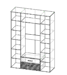 Шкаф Сити 4