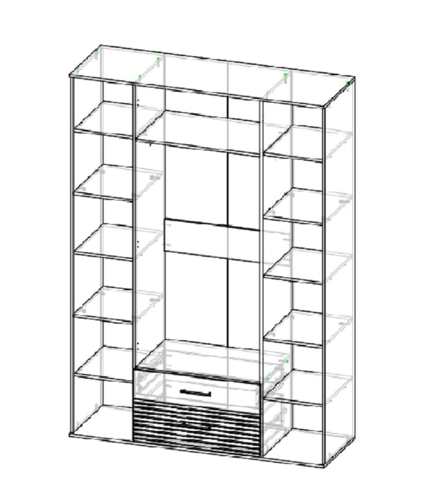 Для одежды, Шкаф Сити 4
