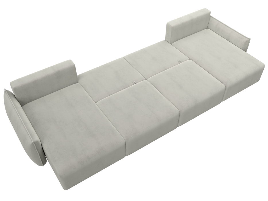 Диваны еврокнижки, Диван П-образный Лига-051 НПБ Лонг, велюр TOWER