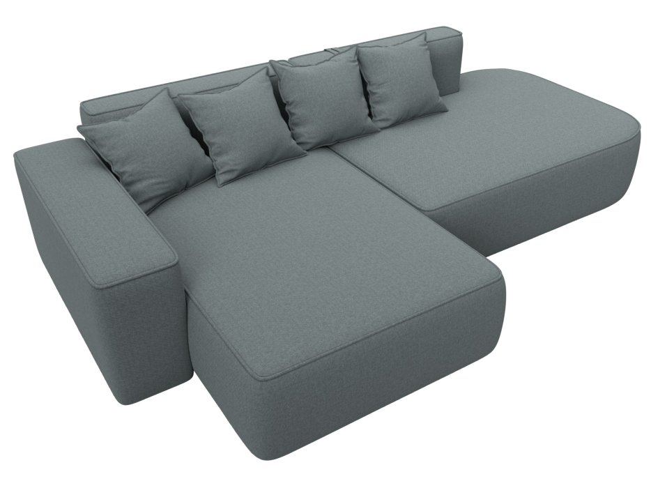 Диваны угловые в гостиную, Диван угловой Лига-065 угол левый, рогожка Амур