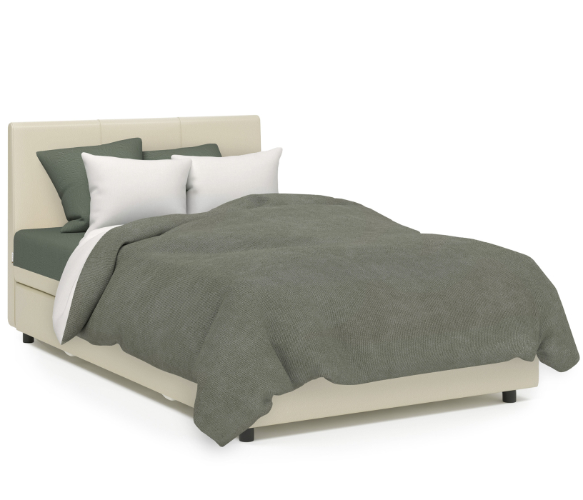 Мягкая кровать, Кровать тахта Классика 140 с подъемным механизмом, Корфу