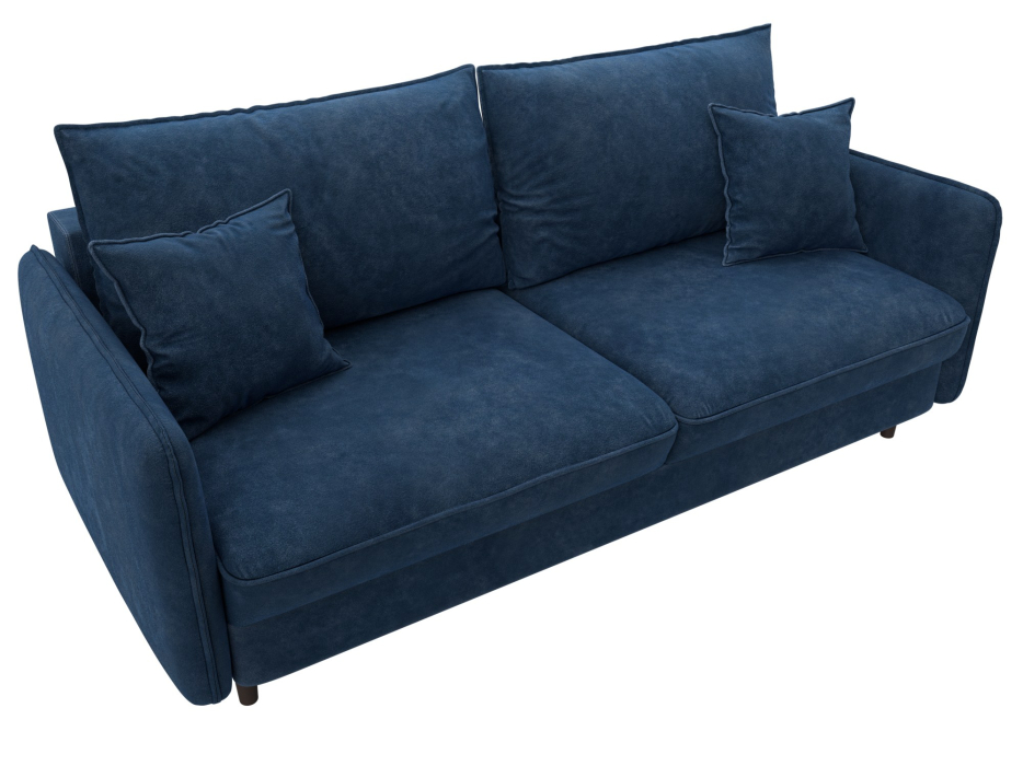 Диваны с ящиком для белья, Диван прямой Лига-064 НПБ, велюр BRUT