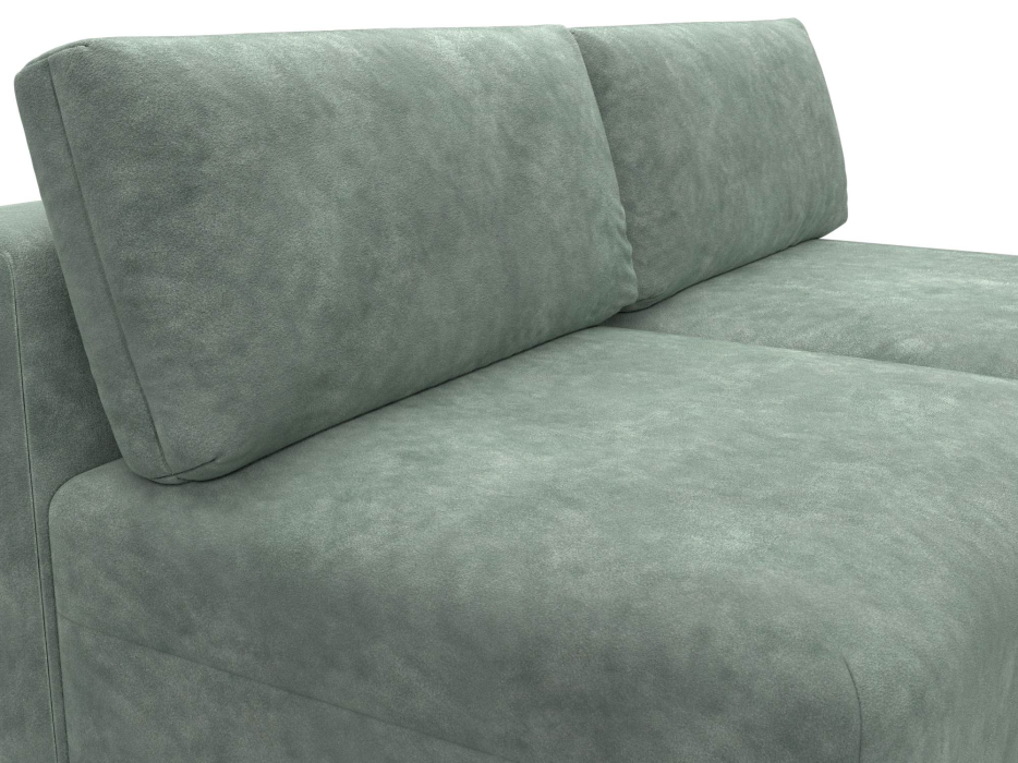 Диваны угловые в гостиную, Диван угловой модульный Лига-060 НПБ угол универсальный, велюр BRUT