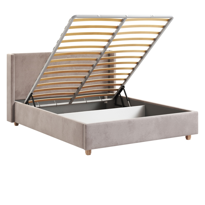 Кровати с мягким изголовьем, Кровать двуспальная Венера-9(1) 160х200