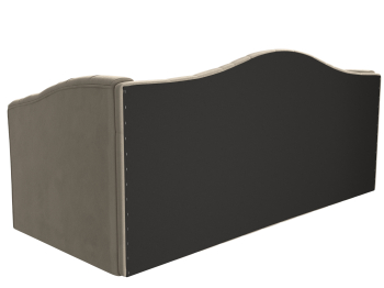 Прямой диван Мечта, микровельвет