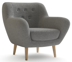 Кресло Элефант мягкое, Искусственный мех