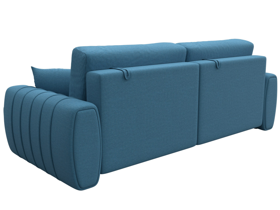 Диваны еврокнижки, Диван прямой Лига-057 НПБ, рогожка Амур