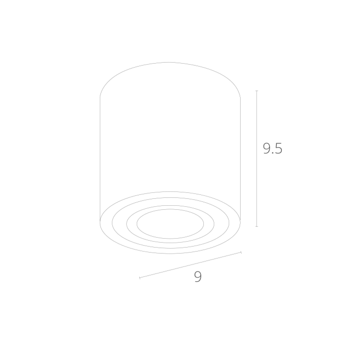 Люстра потолочная, Потолочный светильник GALOPIN круг