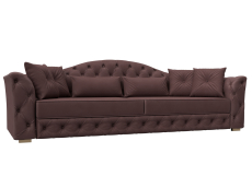 Диваны кровати со спальным местом, Диван прямой Артис, замша JOLY