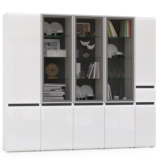 Шкафы распашные, Шкаф Сидней в гостиную № 20