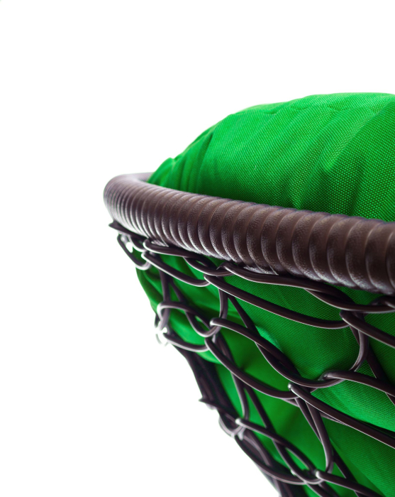 Диваны, Диван МАМАСАН с ротангом коричневый