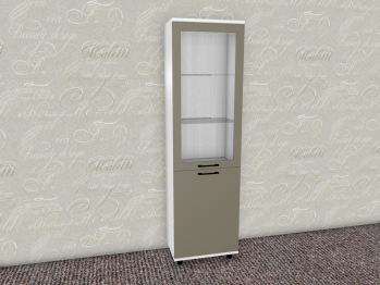 Модульная система Грейс Шкаф ШК-5074  Снежный Ясень