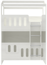 Двухъярусная кровать Сказочный домик ДС-30 80x160