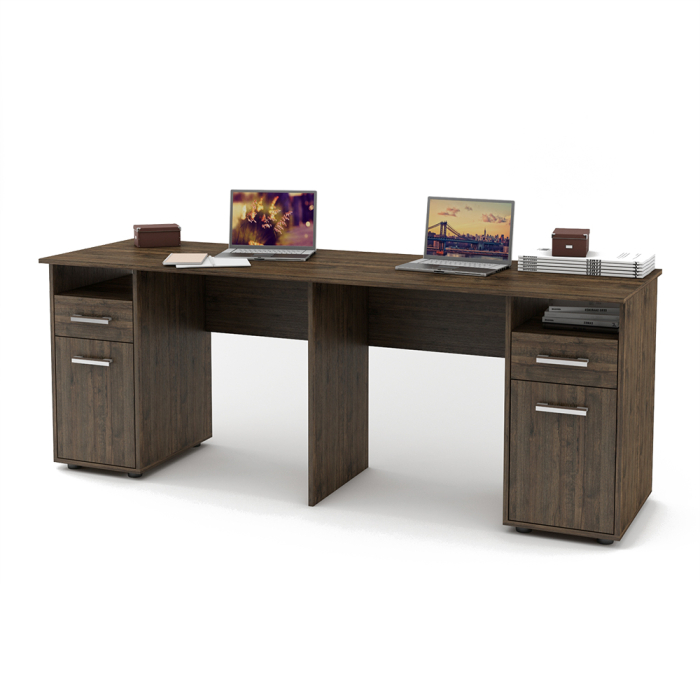 Прямые, Письменный стол для двоих Остин-17