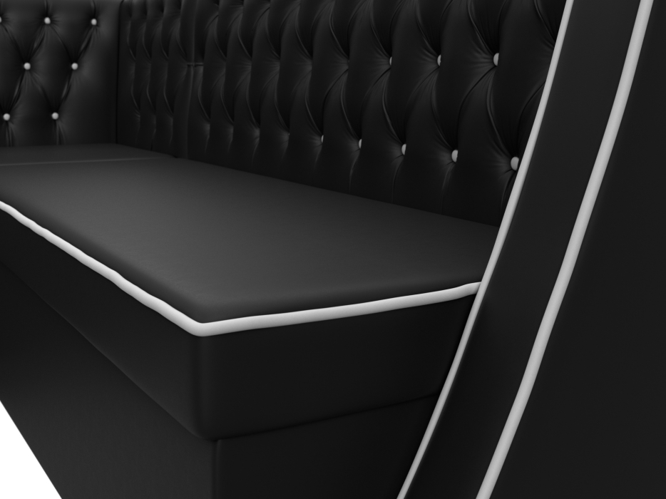 Диваны угловые кухонные, Кухонный угловой диван Лофт левый угол, экокожа