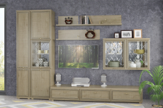 Стенки для гостиной, Модульная гостиная Карина композиция 1