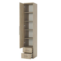 Шкаф с полками и ящиками Мелодия МПЯ-11 50х45