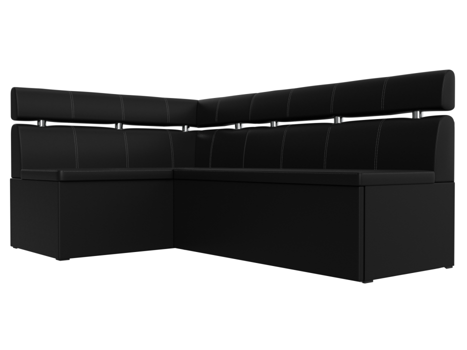 Диваны угловые кухонные, Кухонный угловой диван Классик левый угол, экокожа