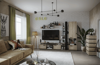 Гостиная Oslo (модуль 3) Тумба ТВ