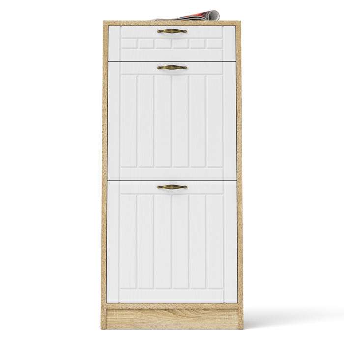 Обувницы, Обувница высокая с ящиком П-6 МДФ фрезеровка прованс