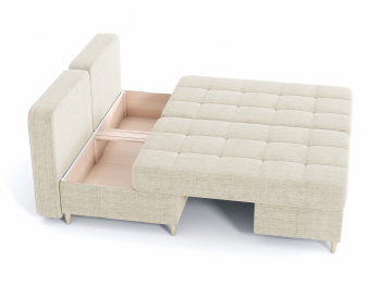 Диван-кровать угловой Оливер Люкс 2 еврокнижка-трансформер, рогожка Люкс