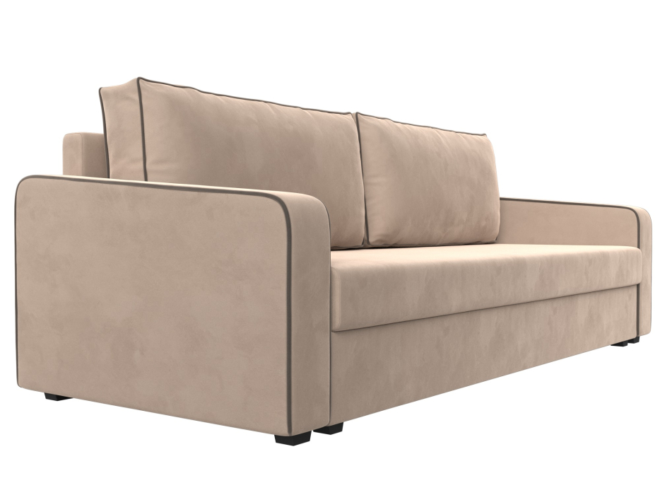 Диваны еврокнижки, Прямой диван Лига-009, велюр