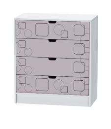 Комод МДФ Бриз Волна