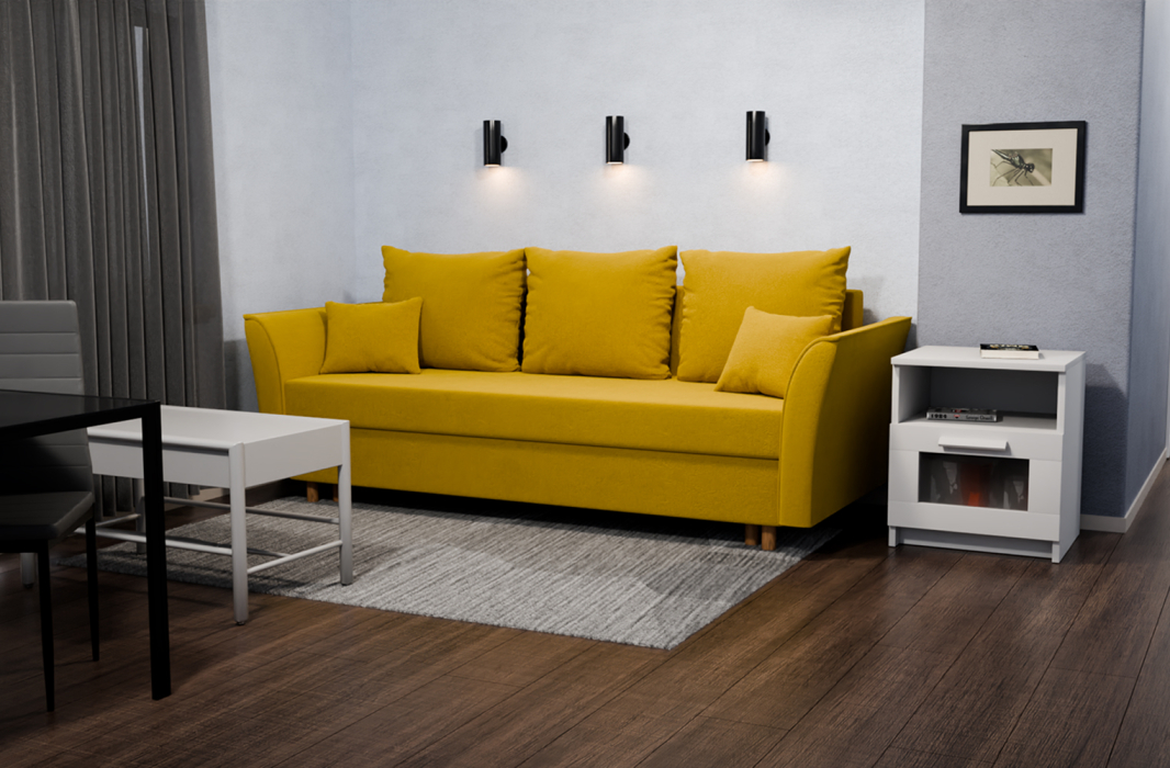 Диваны еврокнижки, Прямой диван Мелодия,еврокнижка,велюр