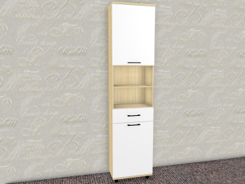 Модульная система Грейс Шкаф ШК-5048  Ясень Асахи