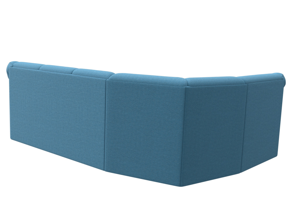 Диваны угловые в гостиную, Диван угловой Карнелла левый угол, рогожка Амур