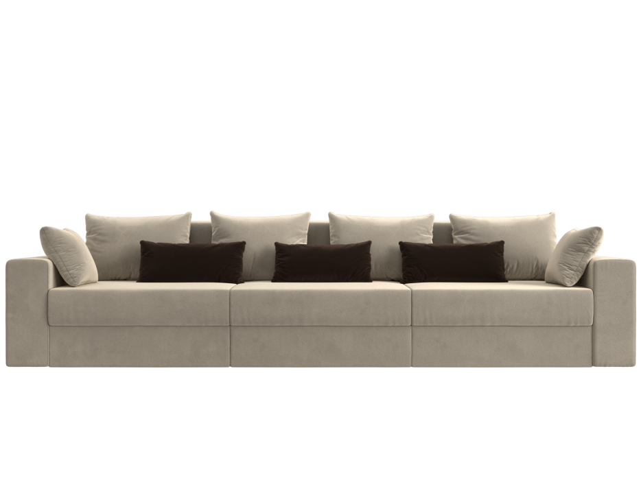 Офисные диваны, Диван прямой Майами Long, микровельвет