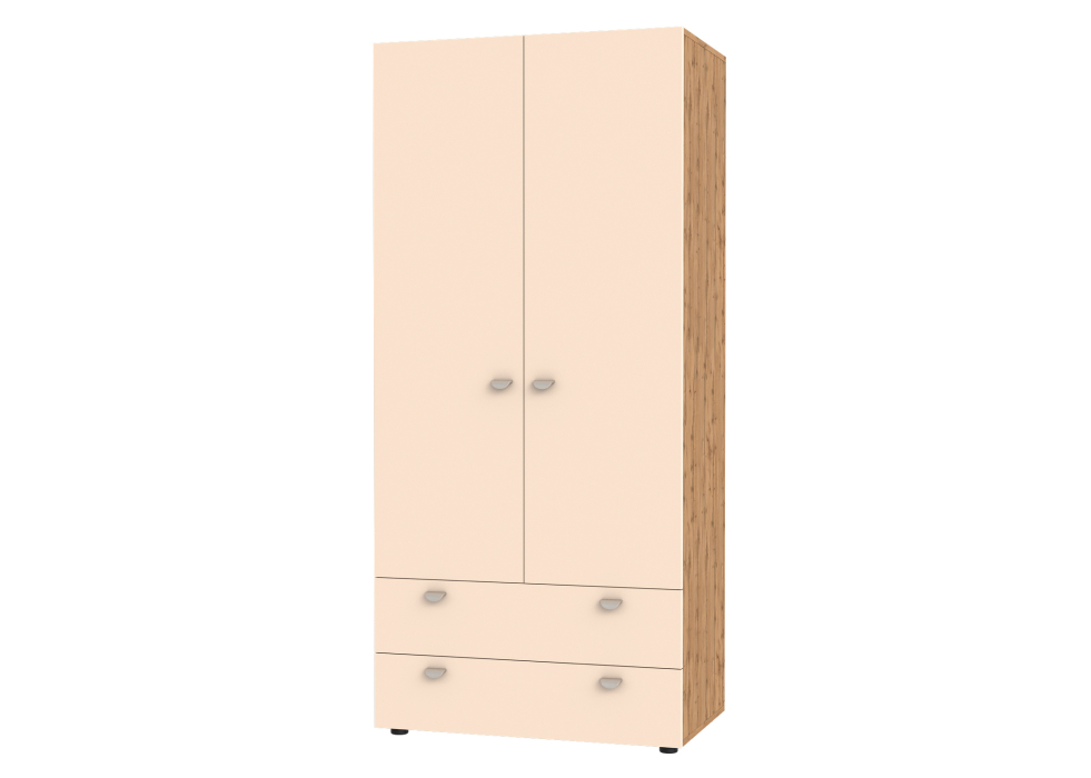 Для одежды, ШКАФ С ЯЩИКАМИ GК 2YA Дуб Вотан