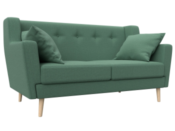 Диван кухонный прямой Брайтон 2, рогожка Амур