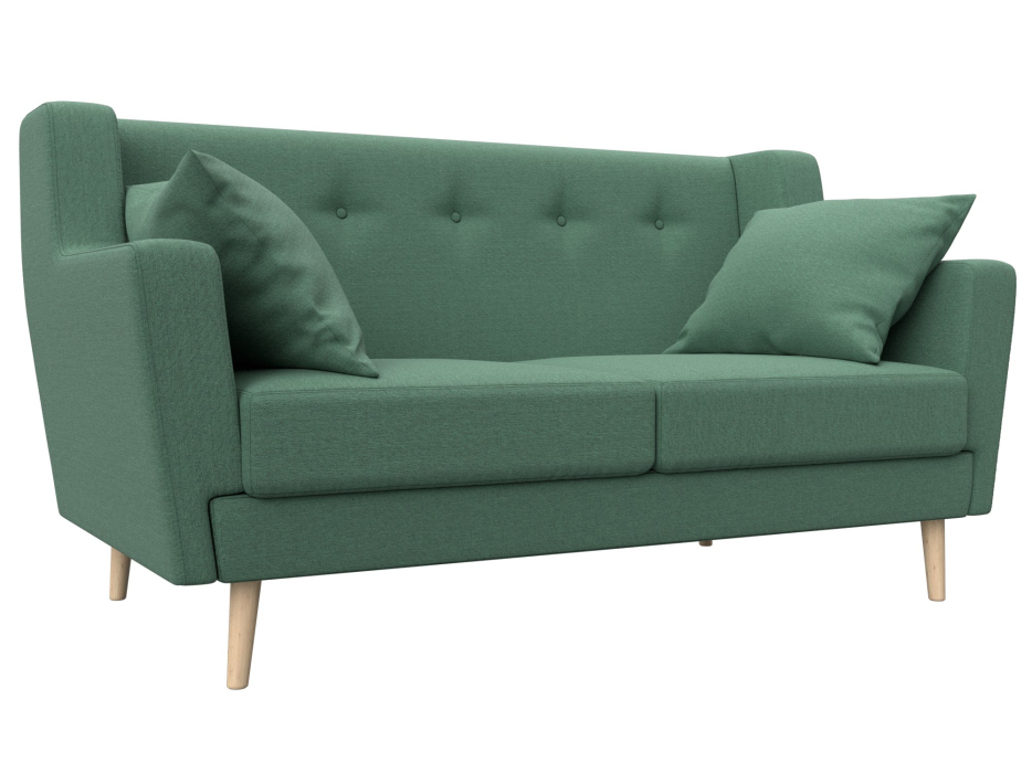 Диваны прямые кухонные, Диван кухонный прямой Брайтон 2, рогожка Амур