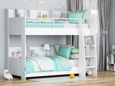 Кровати двухъярусные, Кровать двухъярусная "Соня 5" правая (Белый)