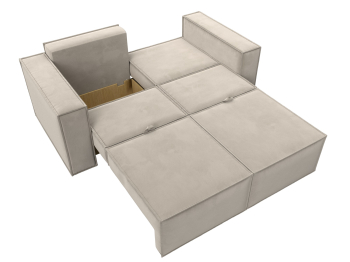 Диван прямой Куба мини, микровельвет