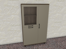 Шкафы распашные, Модульная система Грейс Шкаф ШК-5083  Гикори Джексон Темный