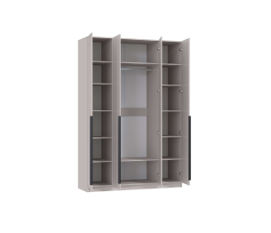 Шкаф для одежды 67.13 Брандо (4-х дв.) МДФ