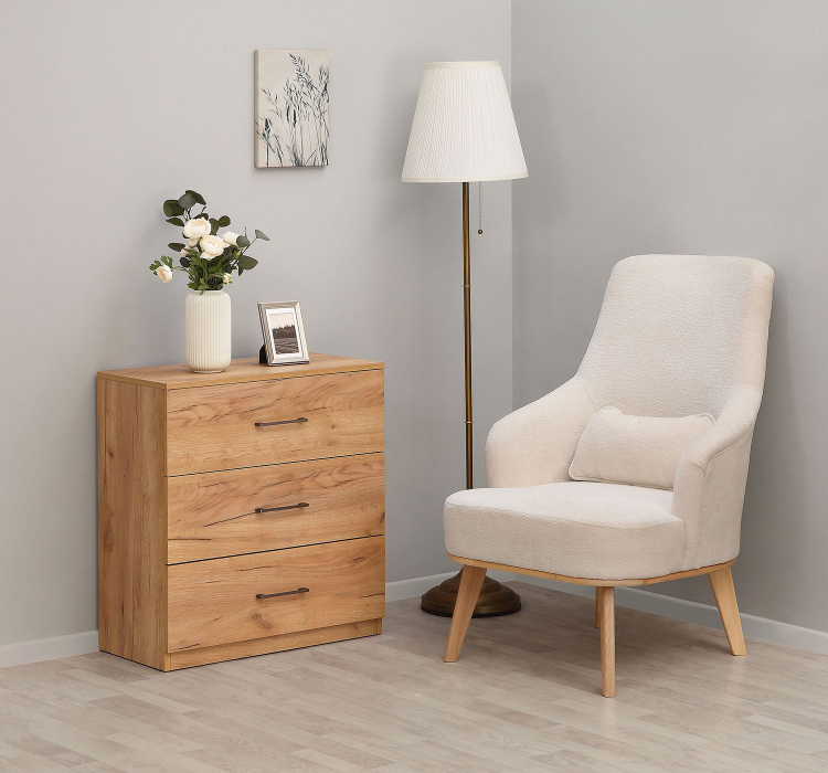 Комоды, Комод 3 ящика