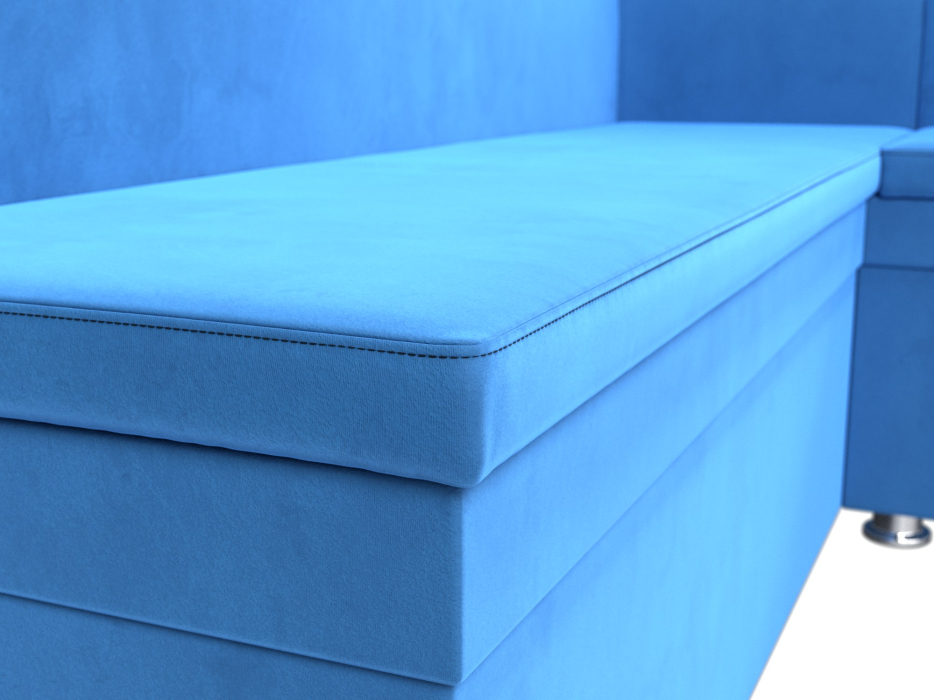 Диваны угловые кухонные, Диван кухонный угловой Уют правый угол, велюр