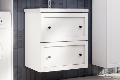 Тумба для ванной 2 ящика 60 см рамочный Хелена