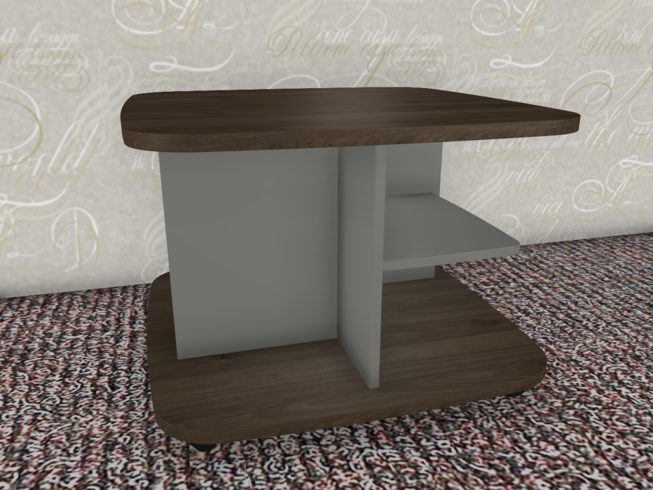 Журнальные столики на колесах, Модульная система Грейс Стол СТ-1020